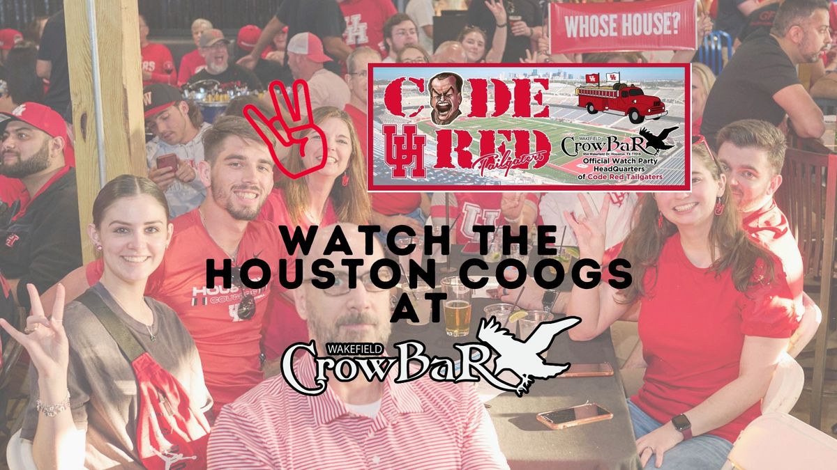 Watch Coogs Football @ Wakefield Crowbar