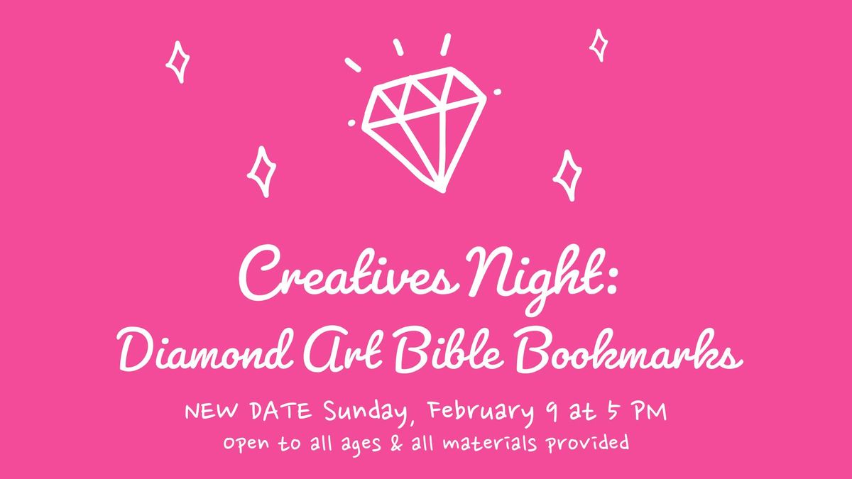 Creatives Night: Diamond Art Bible Bookmarks