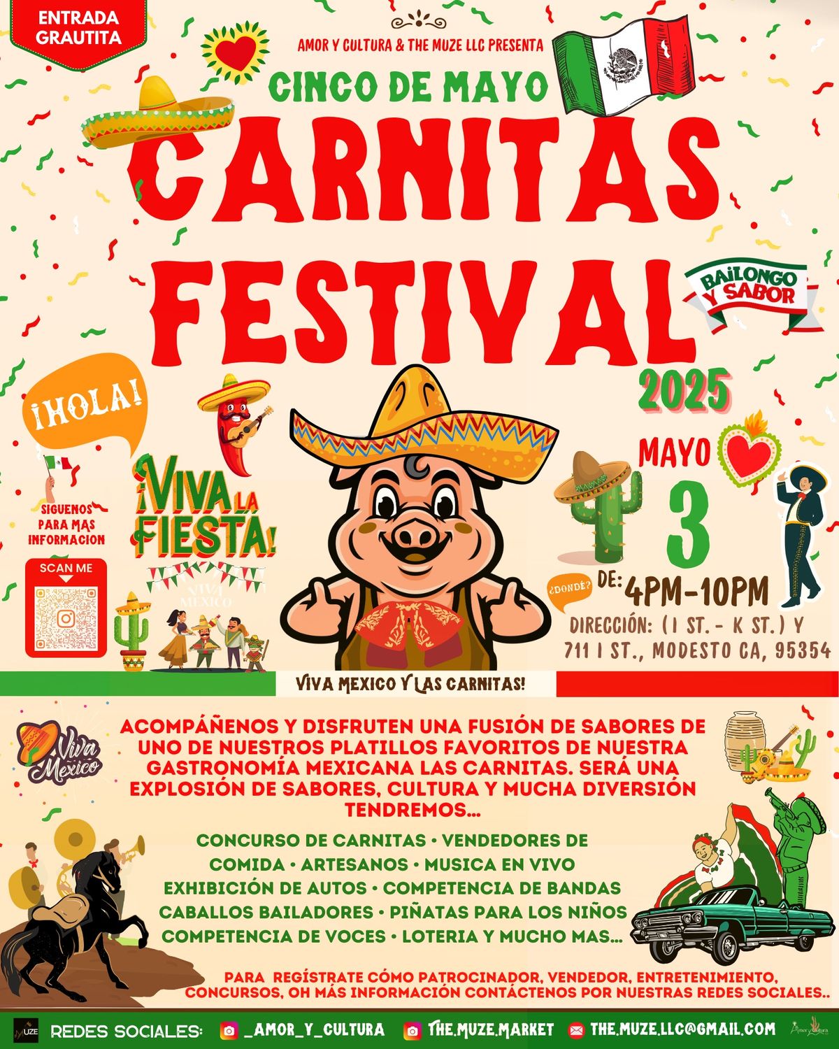 Carnitas Festival - S\u00e1bado, Julio 19