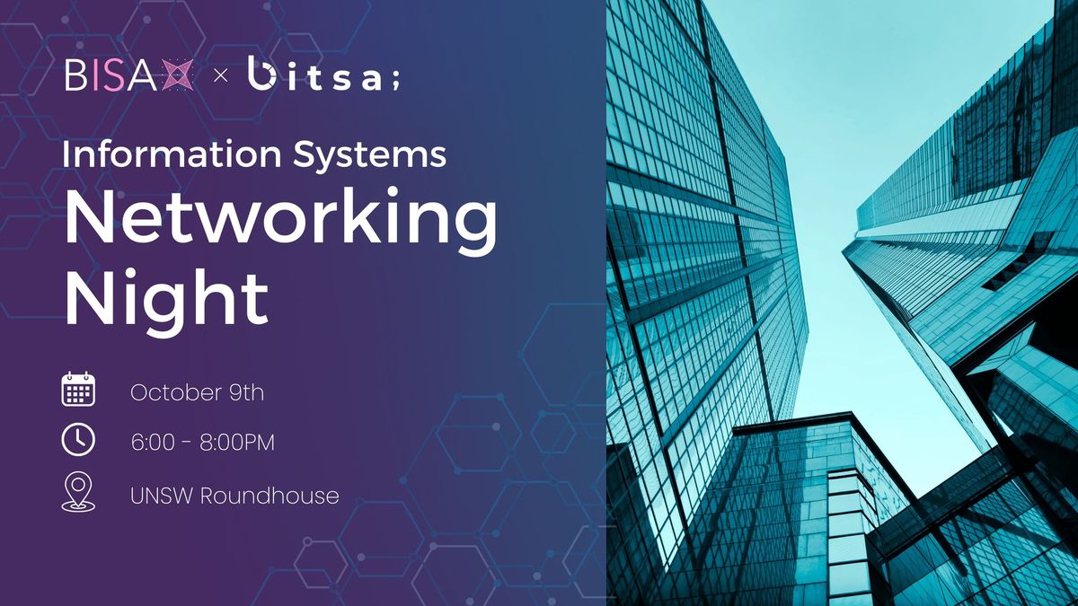 BITSA x BISA: Information Systems Networking Night