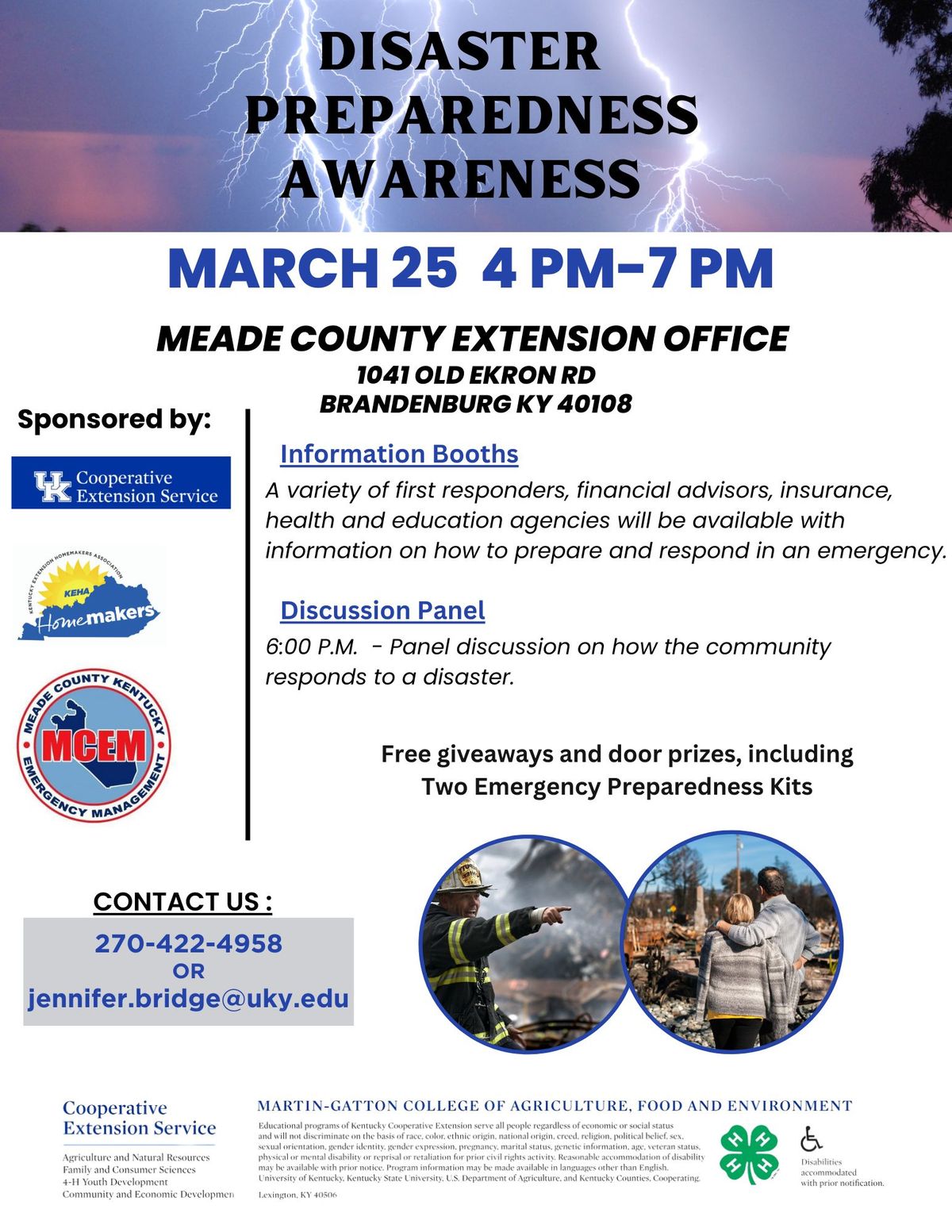 Disaster Preparedness Awareness