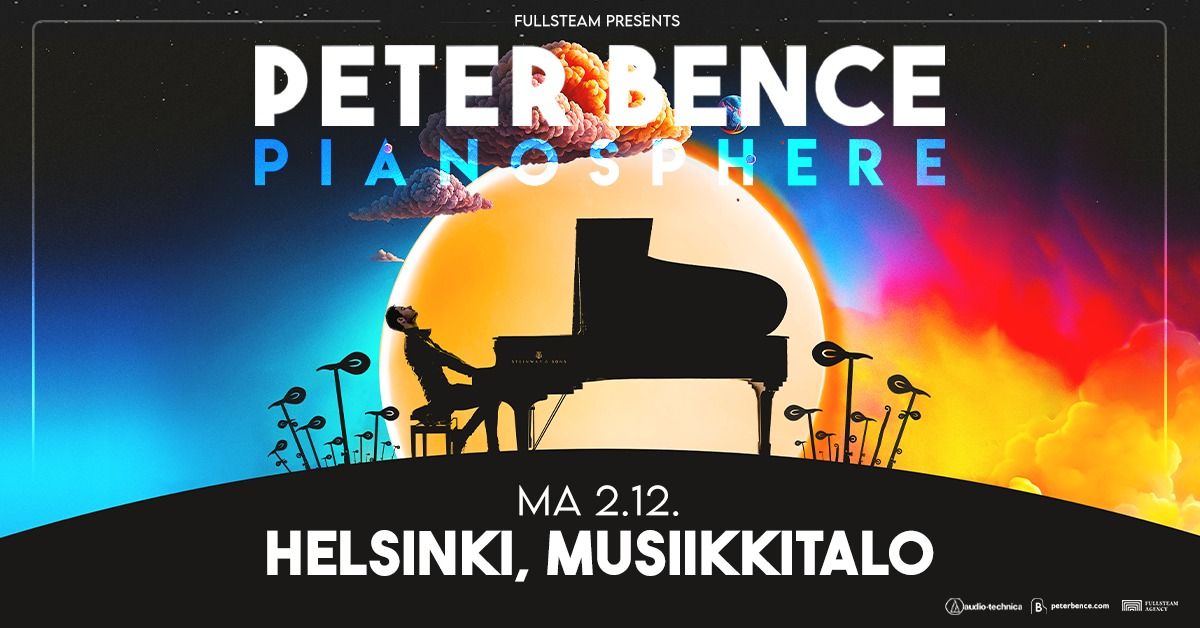 PETER BENCE PIANOSPHERE 2.12.2024 @ MUSIIKKITALO, HELSINKI