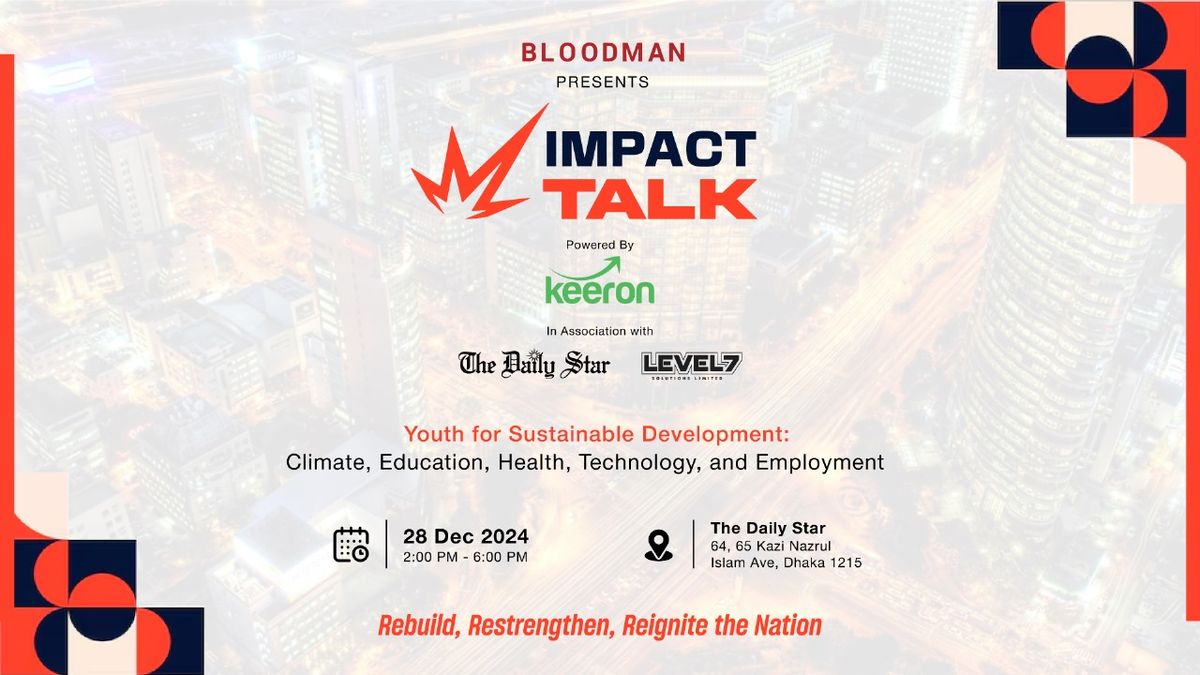 The Impact Talk - Youth for Sustainable Development