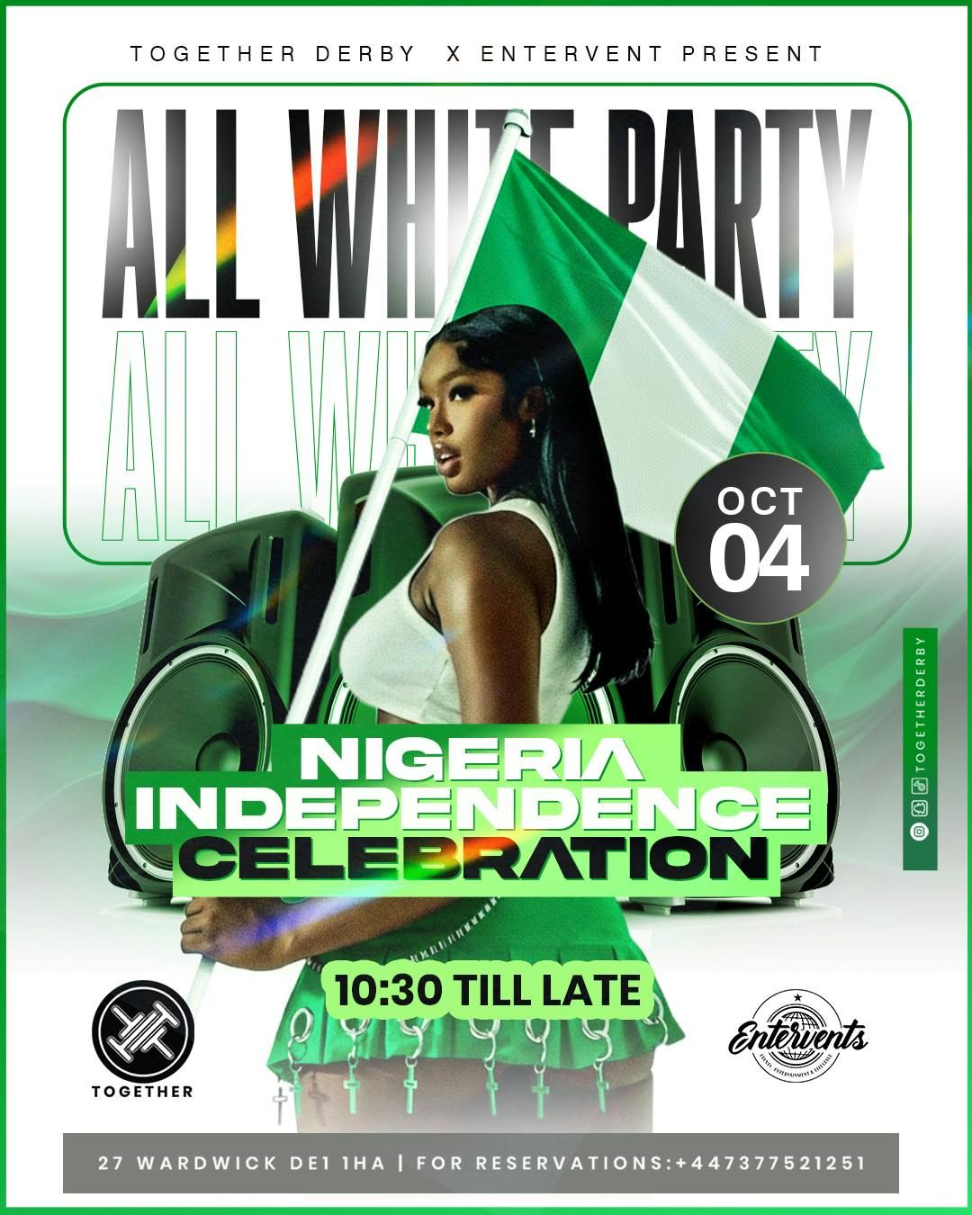 NIGERIA INDEPENDENCE DAY ALL WHITE PARTY