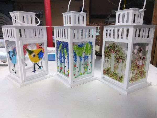 Fused Lantern Class:  Saturday  - $79