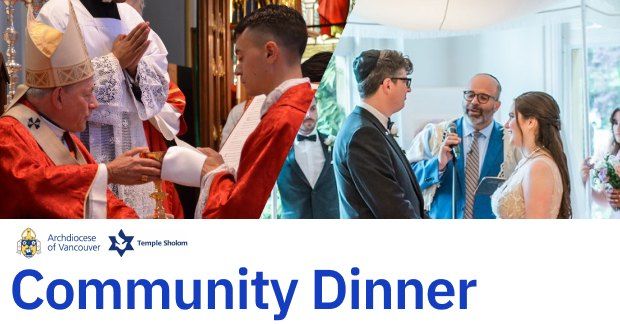 Community Dinner with Temple Sholom