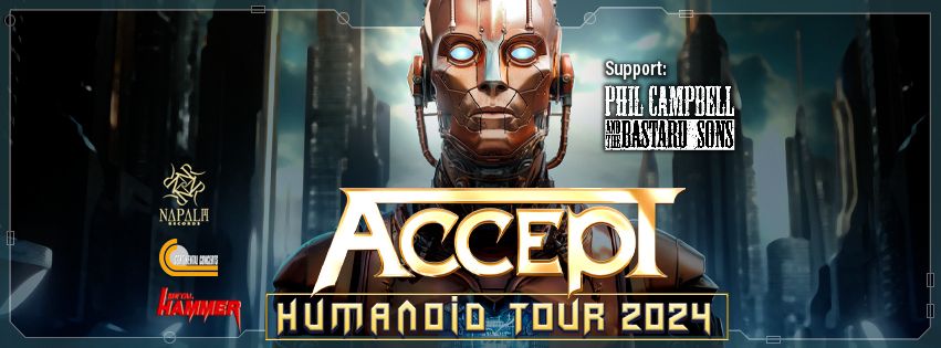 ACCEPT - Neu-Ulm - HUMANOID TOUR 2024 - 15.11.2024