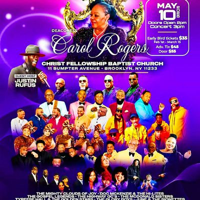 Gospel Celebration Honoring Deconess Carol Rogers