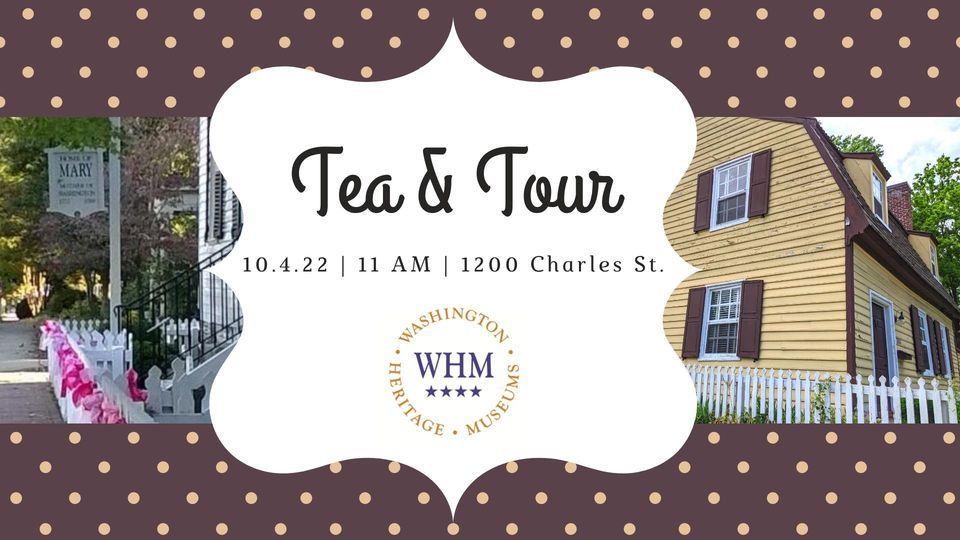 Tea & Tour Fall for St. James House, Mary Washington House