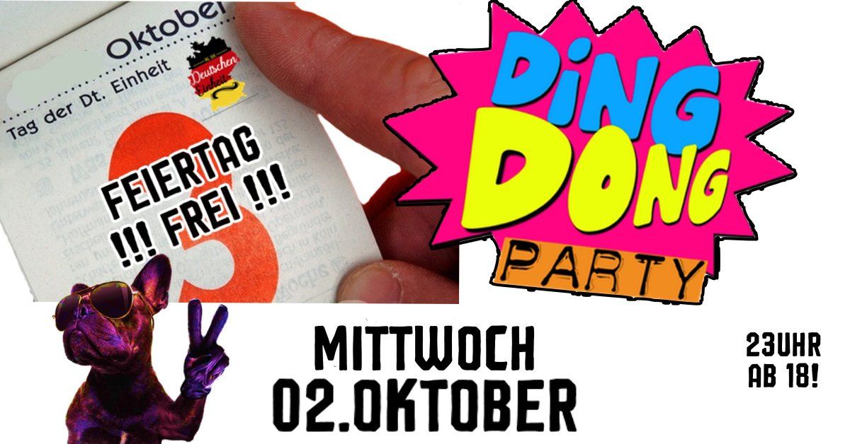 Ding Dong -Party: Feiertags-Ausgabe