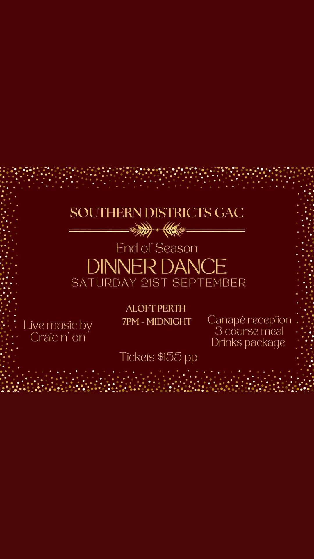 Southern Districts Dinner Dance 2024