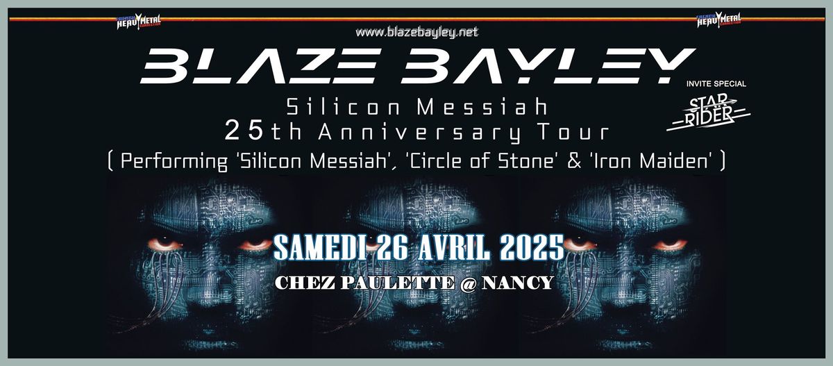 BLAZE BAYLEY, STAR RIDER - Chez Paulette @ Pagney Derri\u00e8re Barine