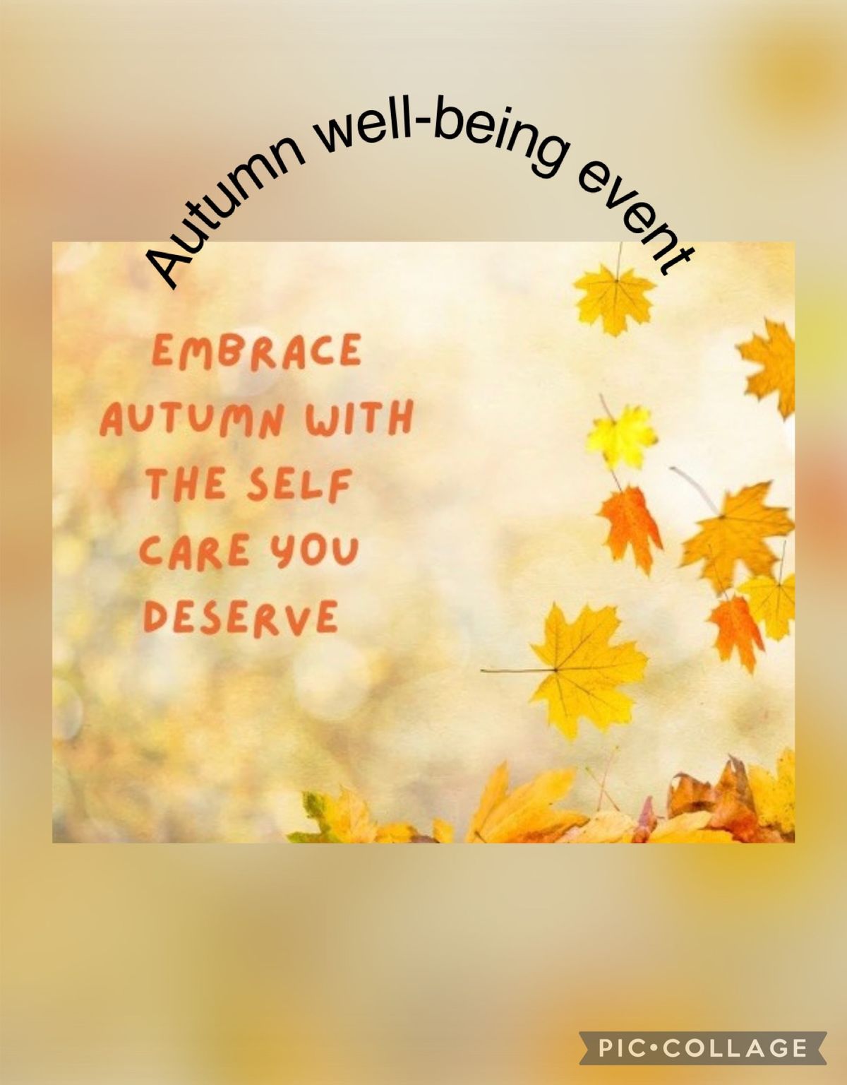 Purple Sunflower Wellbeing's Autumn Wellbeing Event