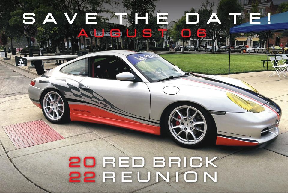 Red Brick Reunion Porsche Car Show 2022, Oxford Memorial Park, 6 August