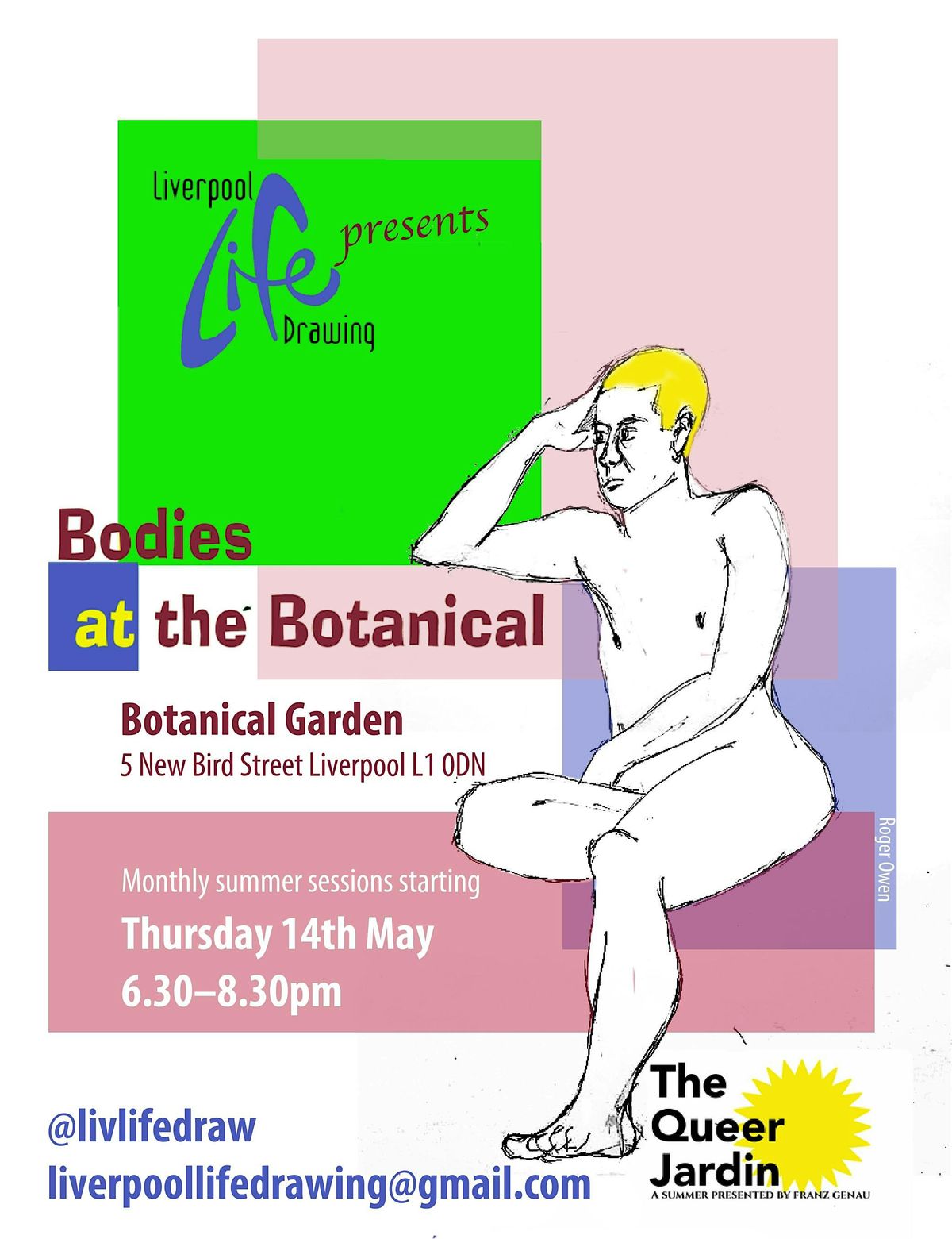 Liverpool Life Drawing presents: Bodies at the Botanical