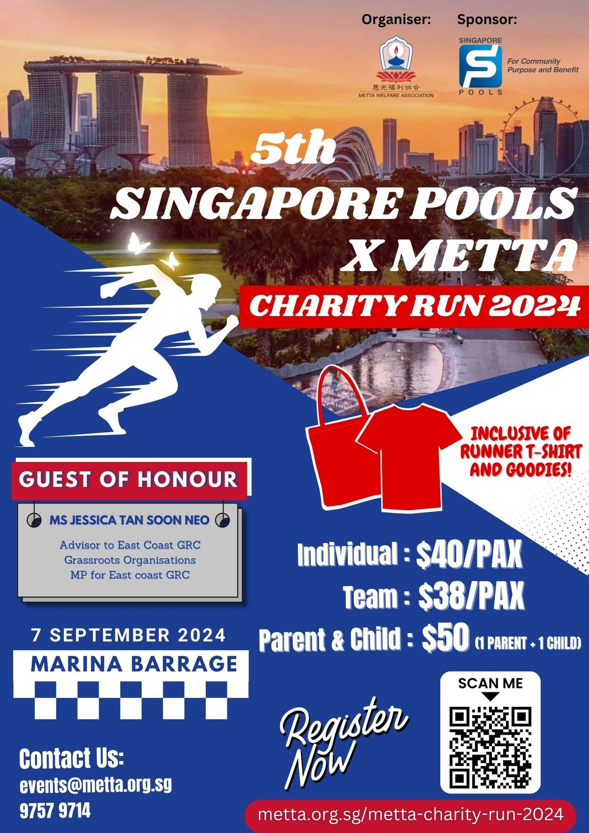 Singapore Pools x Metta Charity Run 2024