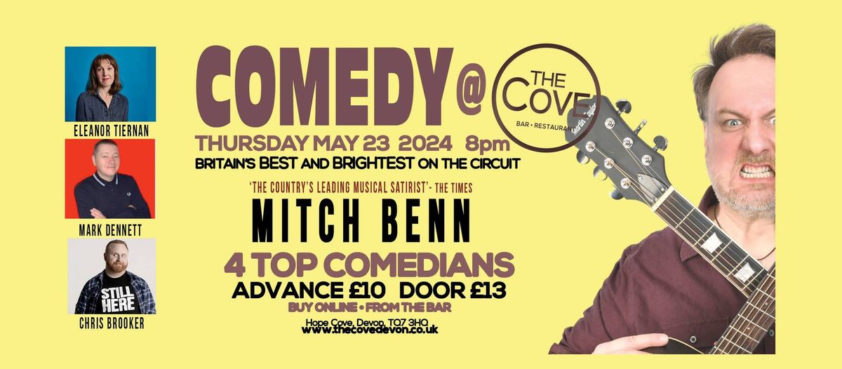 Comedy At The Cove - Thursday May 23 2024