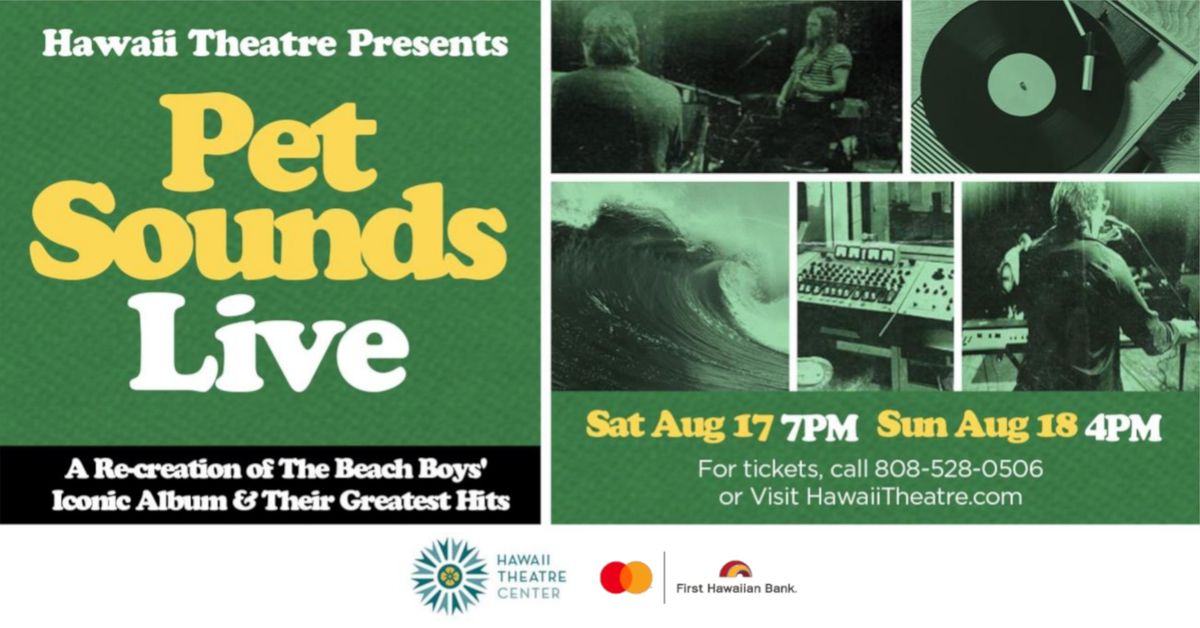 Pet Sounds LIVE: A Celebration of The Beach Boys' Iconic Album and Their Greatest Hits