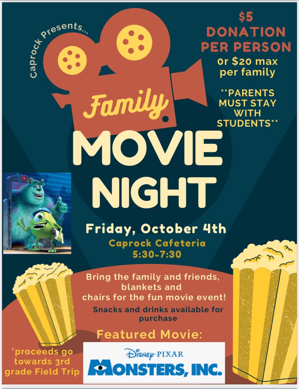 Caprock Family Movie Night