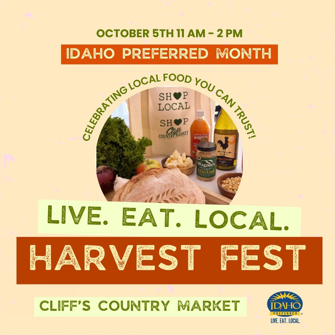 LIV.EAT.LOCAL. - Cliff's Country Market Harvest Fest - Meet Your Local Farmers