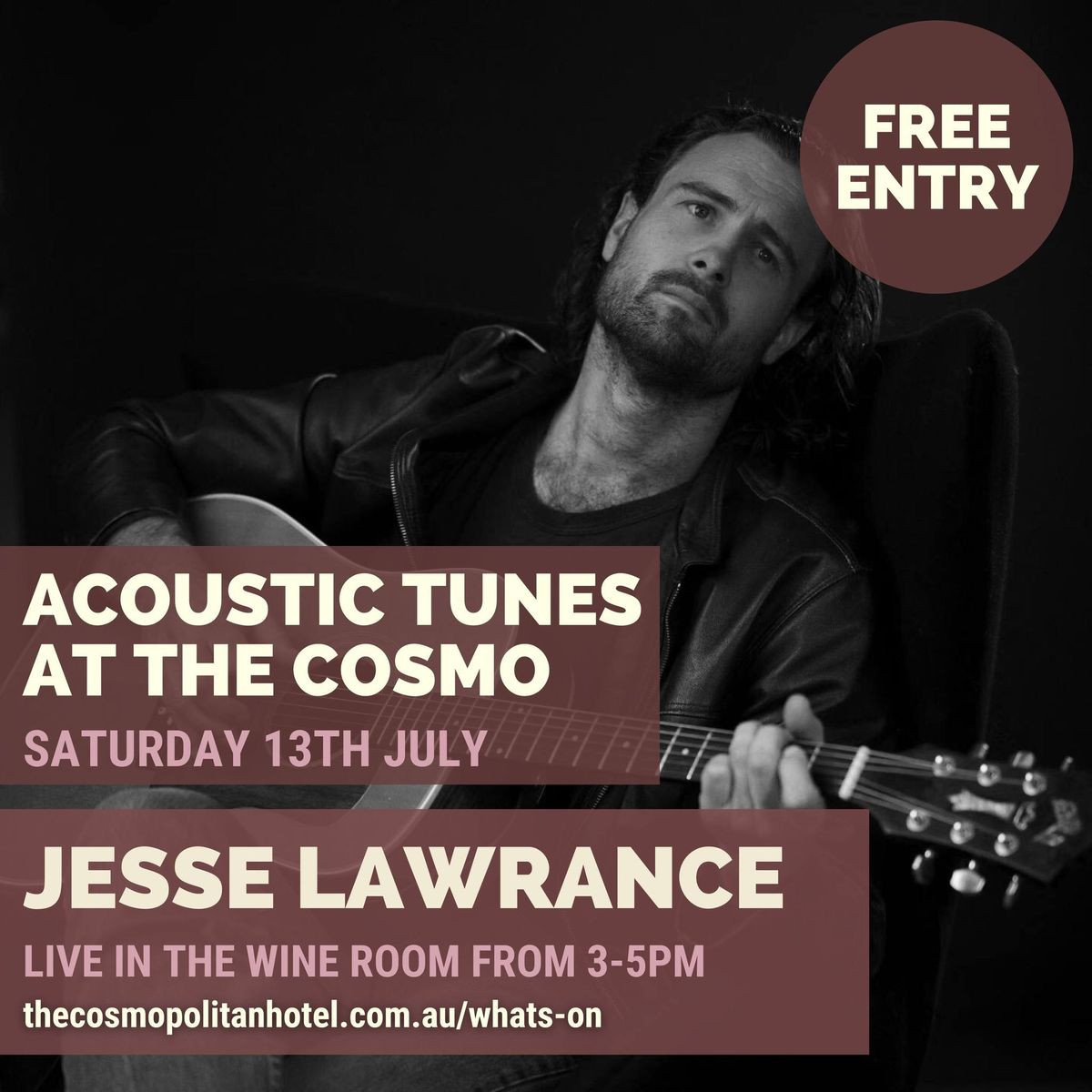 Jesse Lawrance - Live at The Cosmo