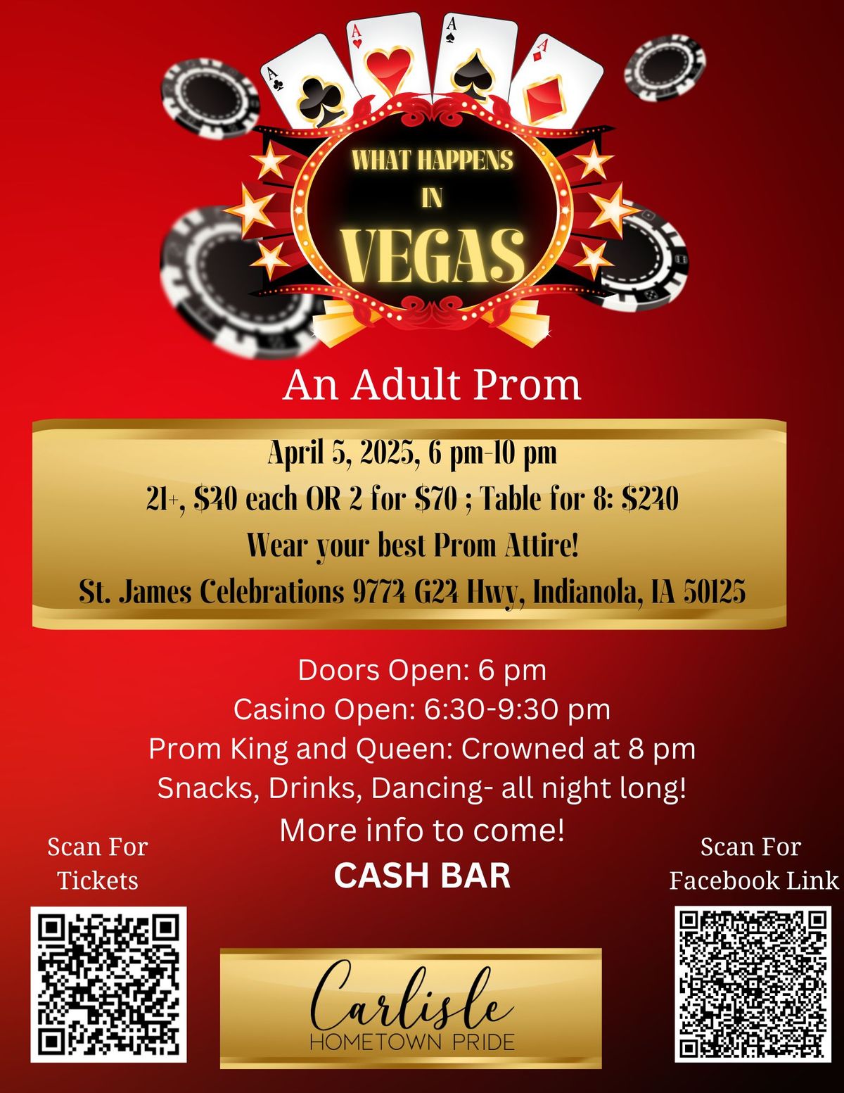 What Happens in Vegas: An Adult Prom, 2025