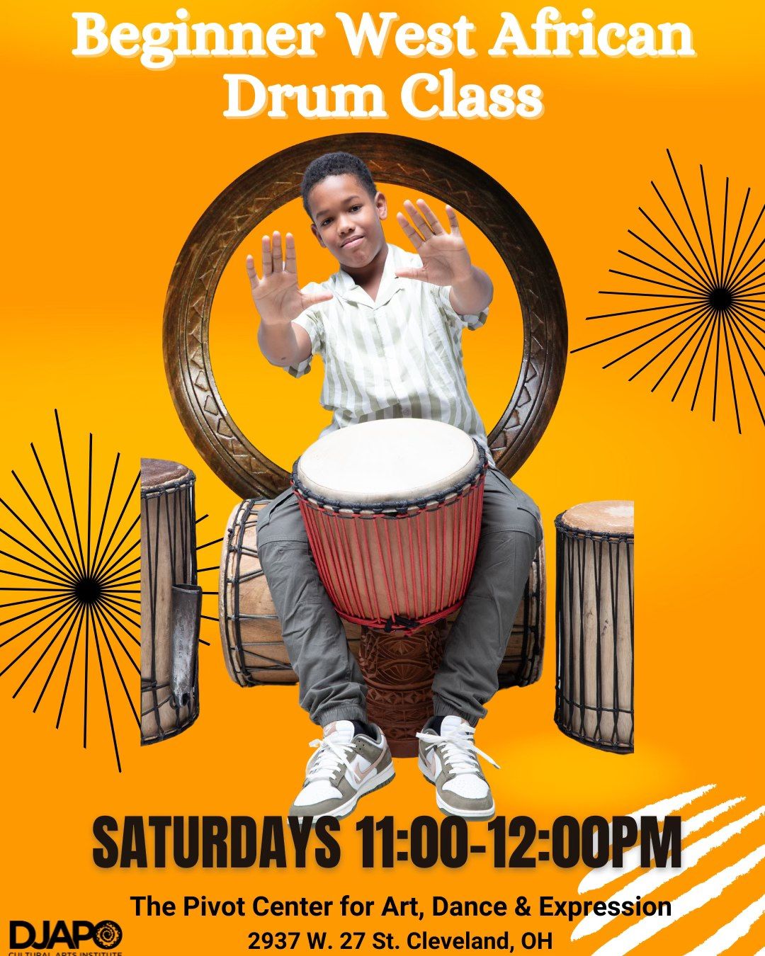 Beginner West African Drum Class