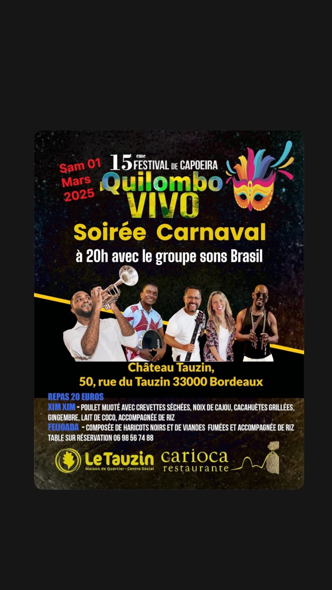 Soir\u00e9e, Carnaval