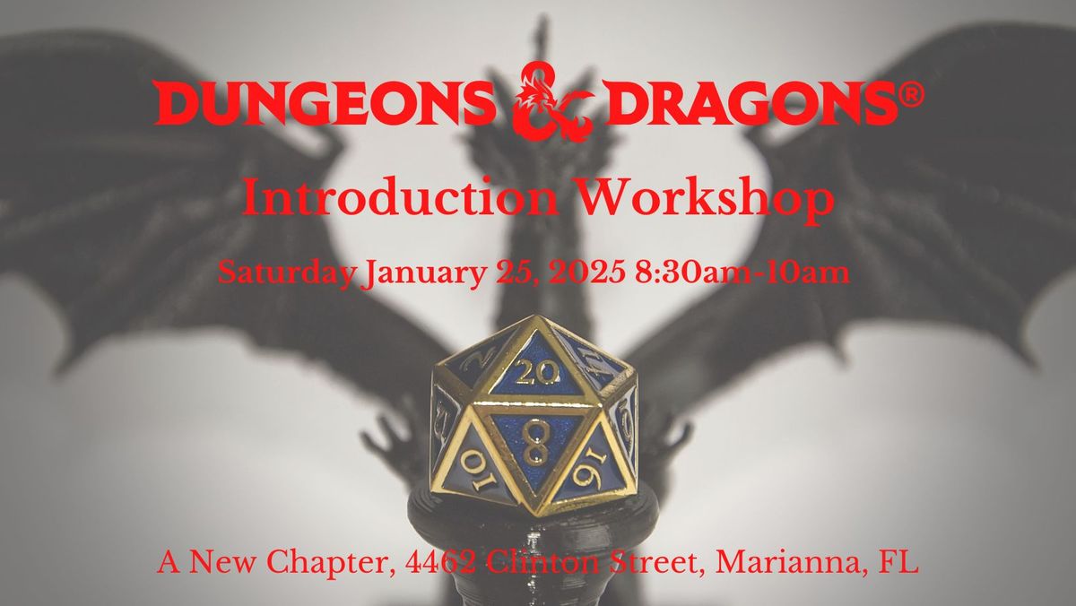 Introduction to D&D Workshop