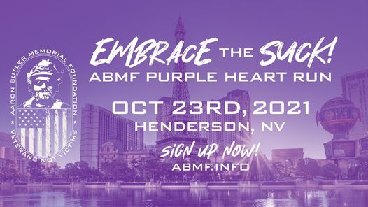 2021 Aaron Butler Memorial Purple Heart Run - Las Vegas