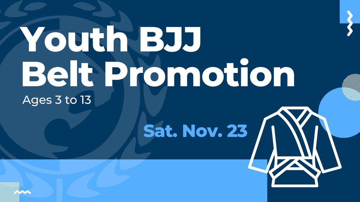 Kids' BJJ Seminar & Belt Promotions