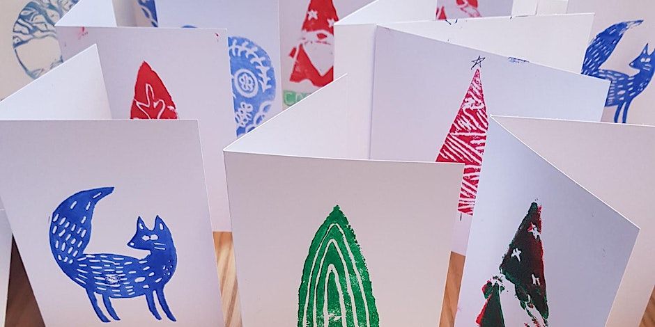 Festive Lino and Polyprint Saturday Workshop