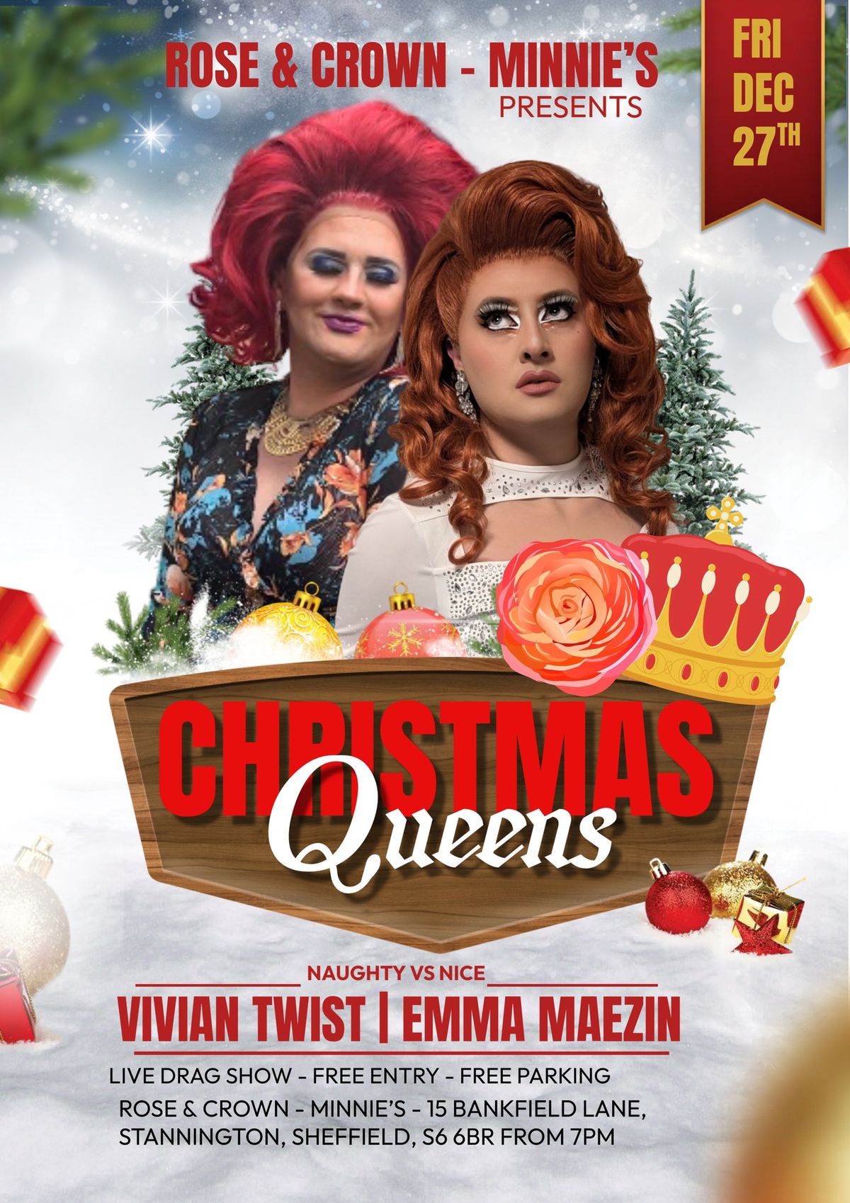 Christmas Queens with Emma Maezin & Vivian Twist