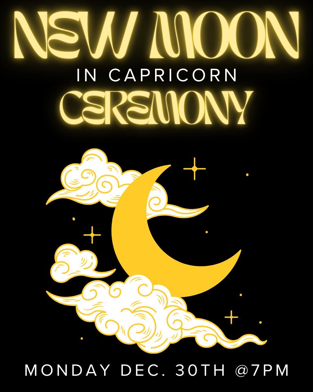 New Moon in Capricorn Ceremony