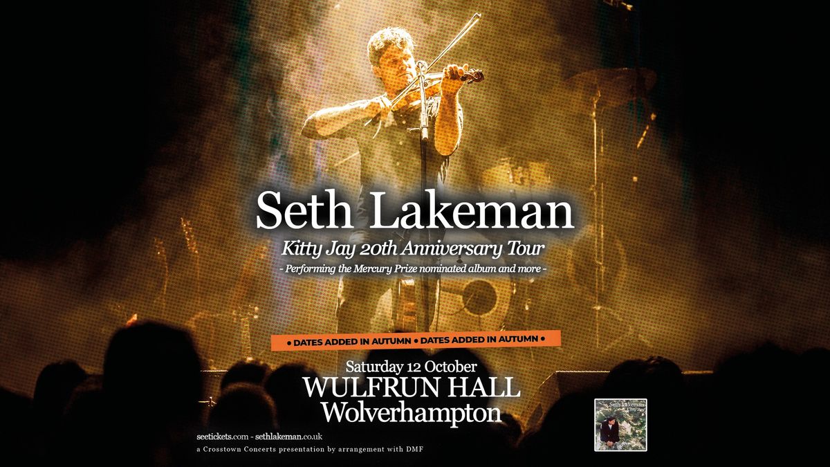 Seth Lakeman at Newhampton Arts Centre, Wolverhampton