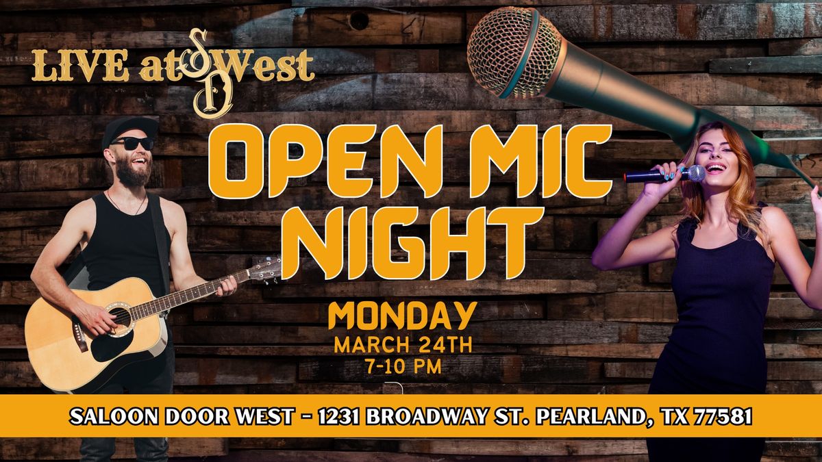 Open Mic Night at Saloon Door West