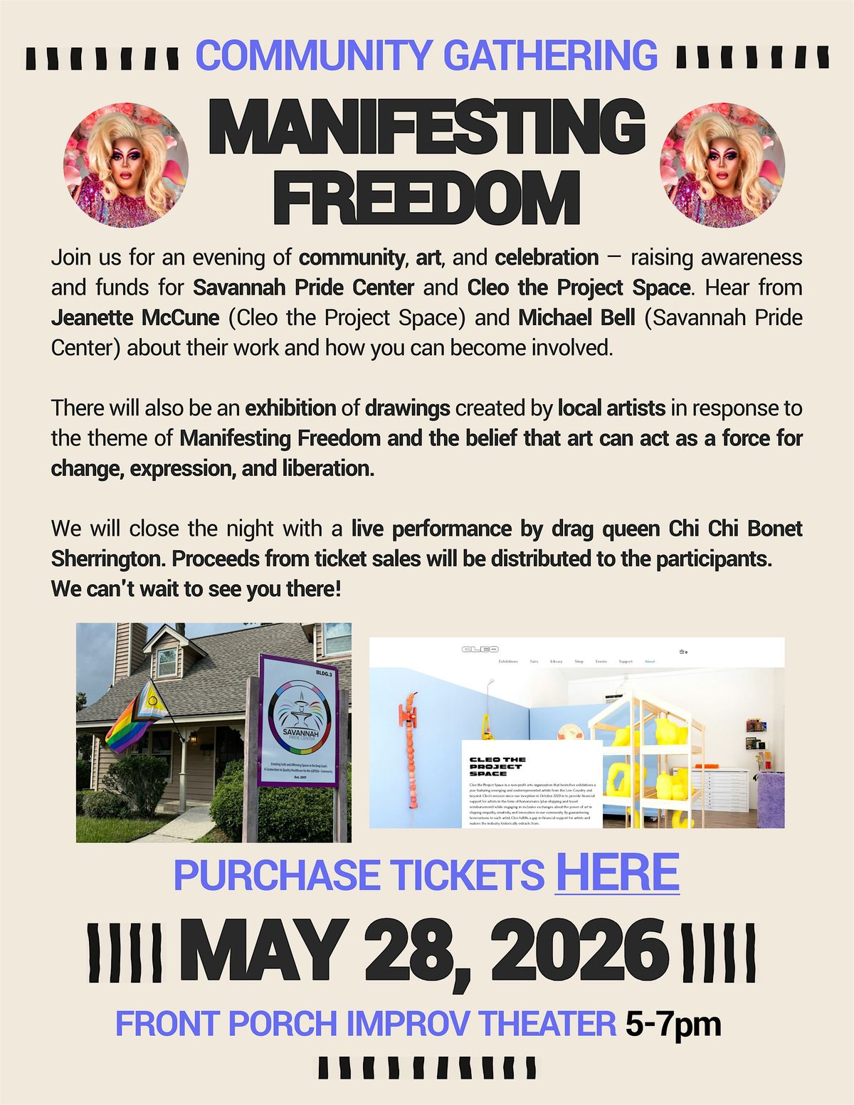 Community Gathering for Manifesting Freedom: Arts as Our Universal Anthem