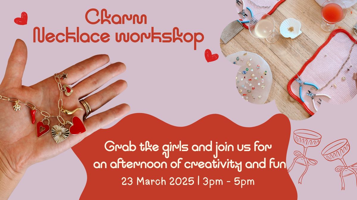 Charm necklace workshop 