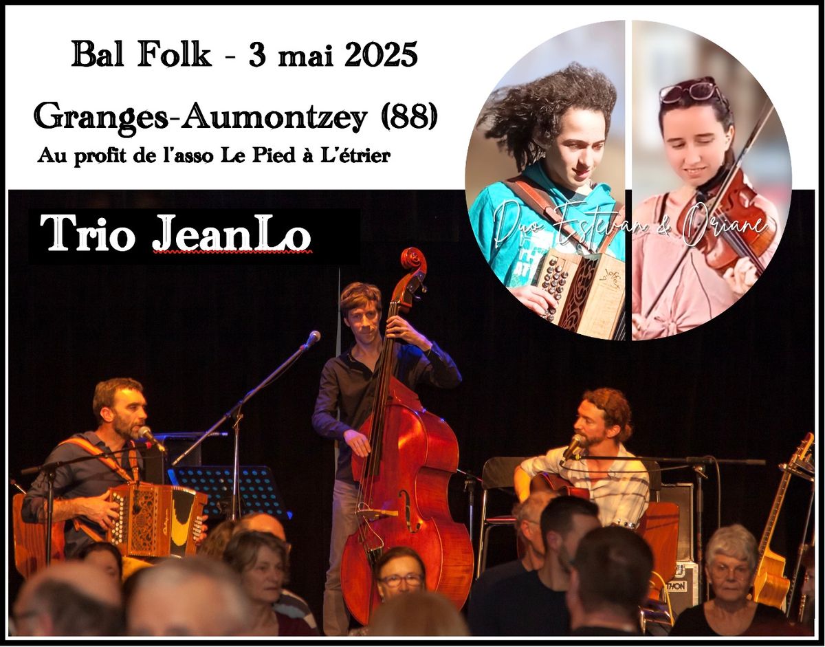 Bal folk Trio JeanLo + Duo Estevan & Oriane