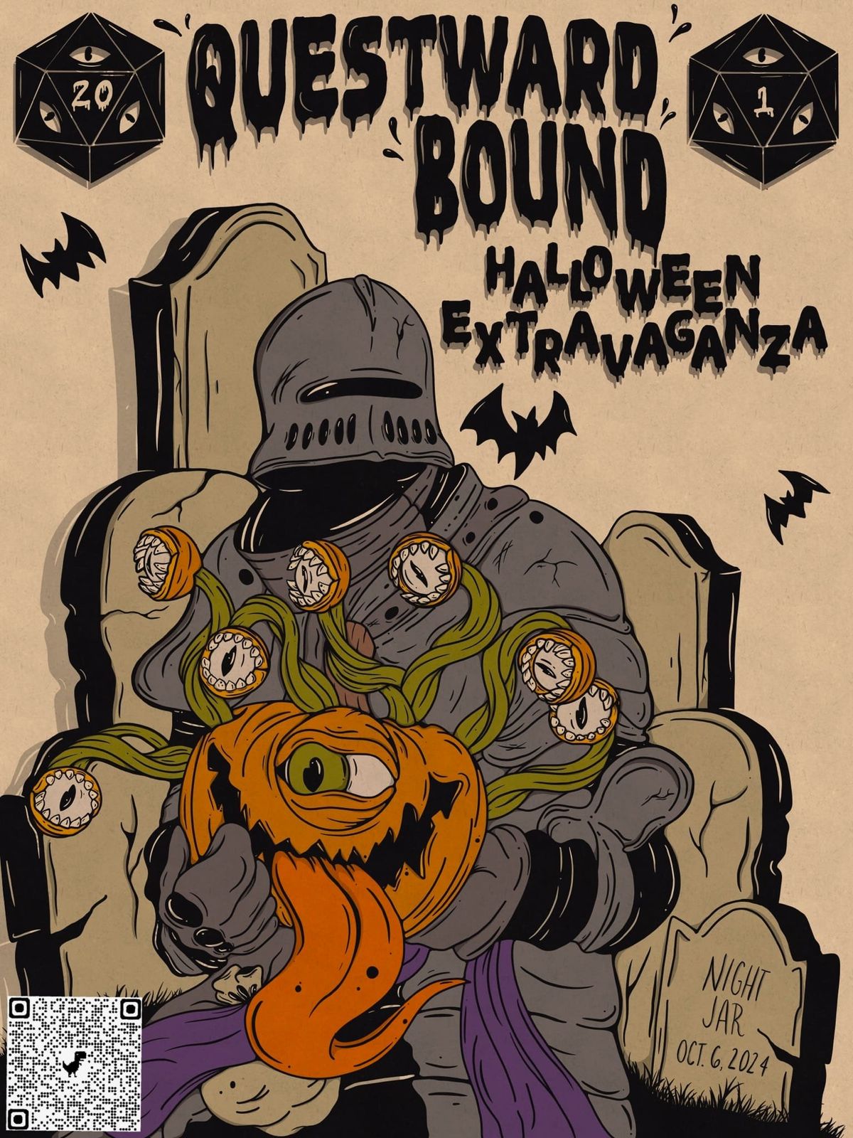 Questward Bound "Shadows & Shivers" A Night of Frights and Dice at Nightjar