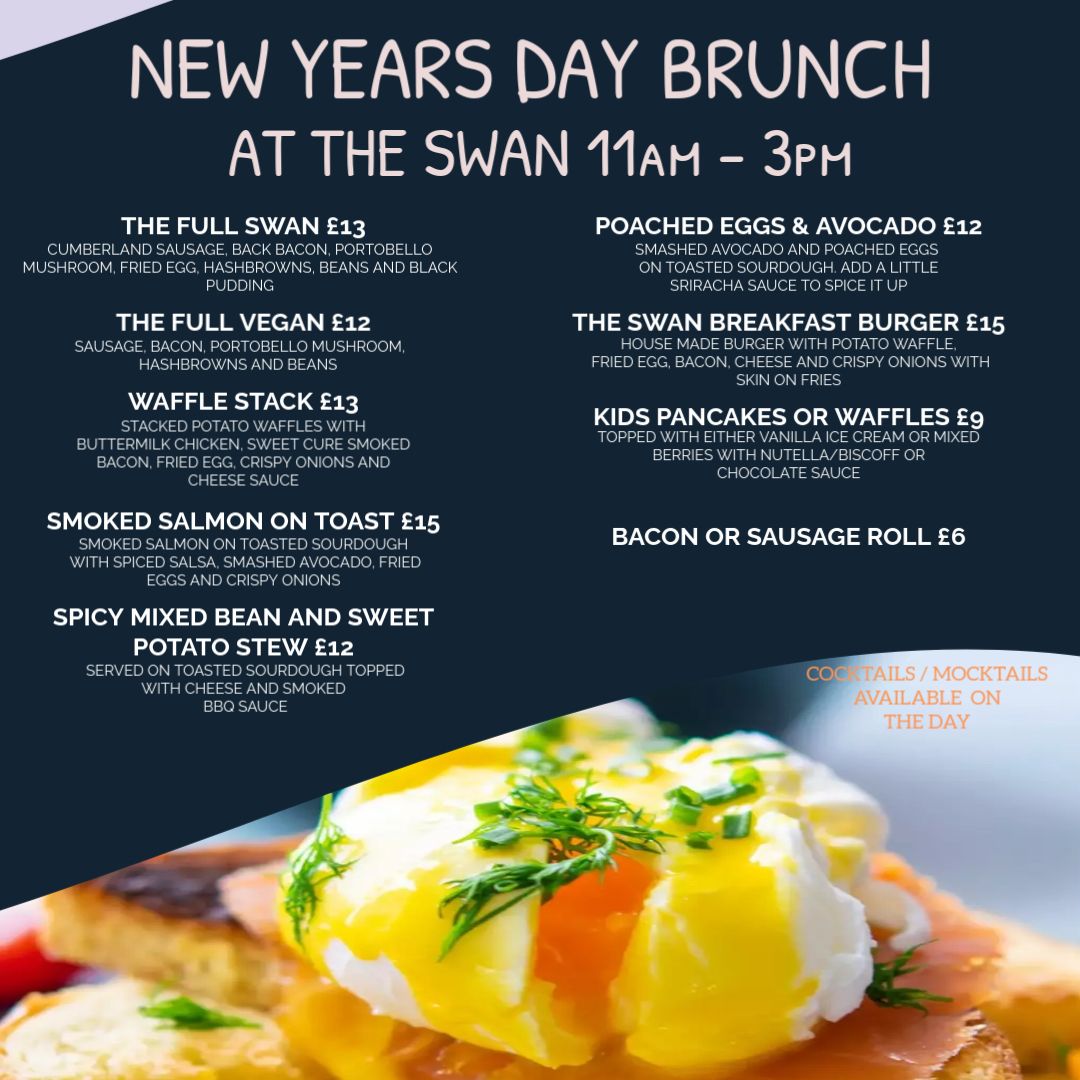 NEW YEARS DAY BRUNCH AT THE SWAN