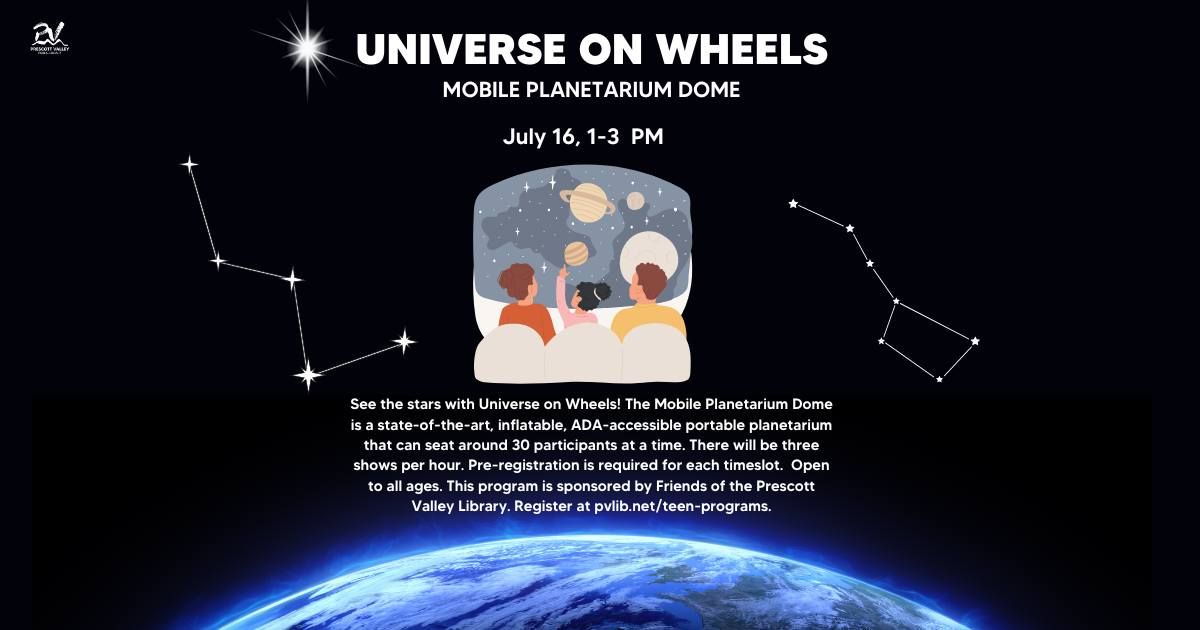 Universe on Wheels: Mobile Planetarium Dome Sessions