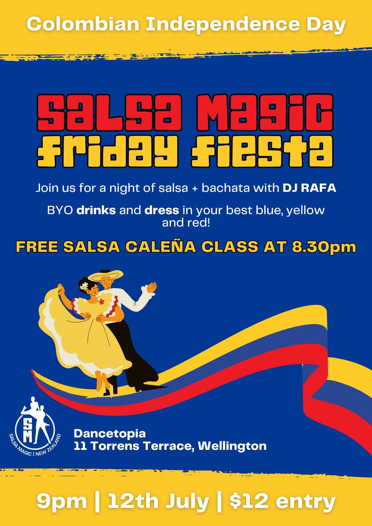 Salsa Magic's Friday Fiesta - the Colombiana edition