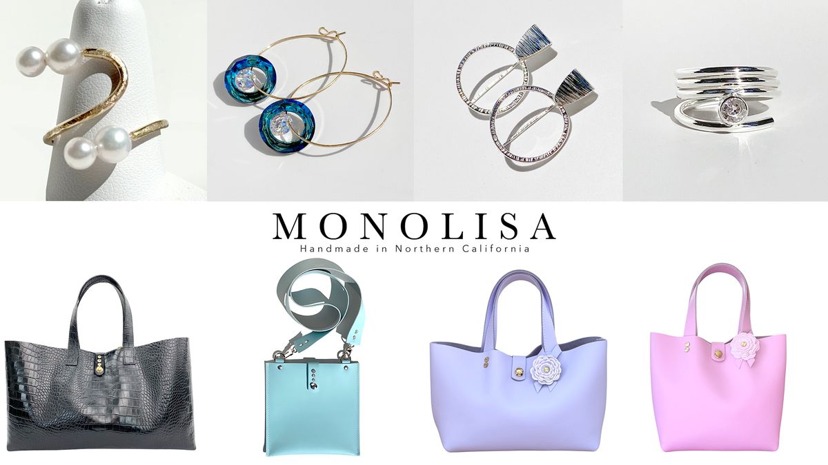 Annual Gifts \u2018n Tyme Holiday Faire: SHOP MONOLISA Handbags and Sculpted Jewelry