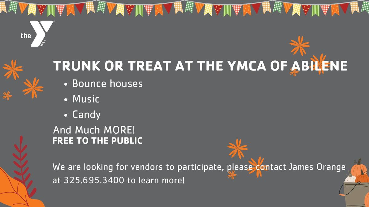 Trunk or Treat at the YMCA of Abilene