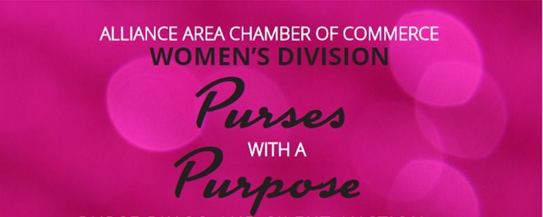 Women's Division "Purses with a Purpose" Purse Raffle & Silent Auction