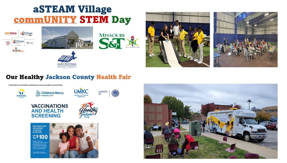 Remake Learning Days Our Healthy Jackson County CommUNITY STEM Day and Health Fair