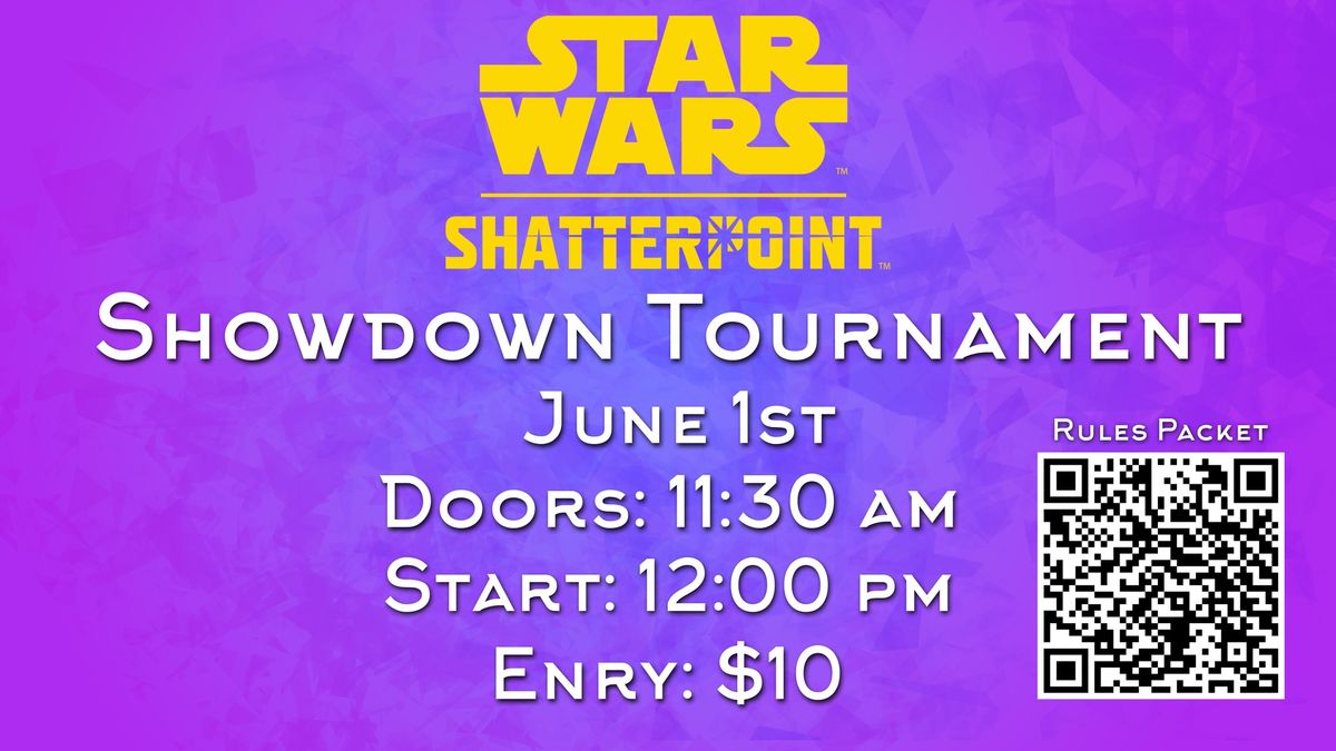 Star Wars: Shatterpoint Showdown Tournament