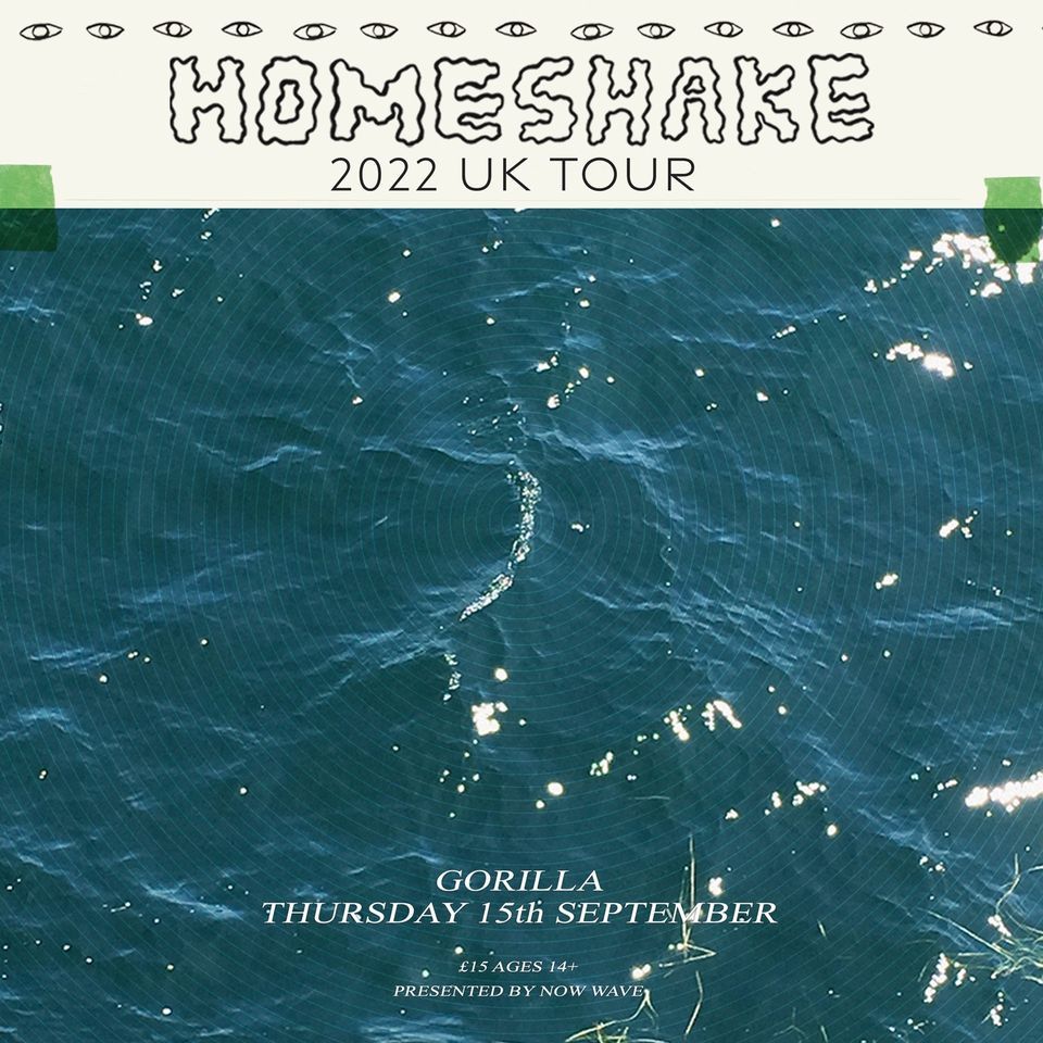 *NEW VENUE* Homeshake live at Canvas - Manchester