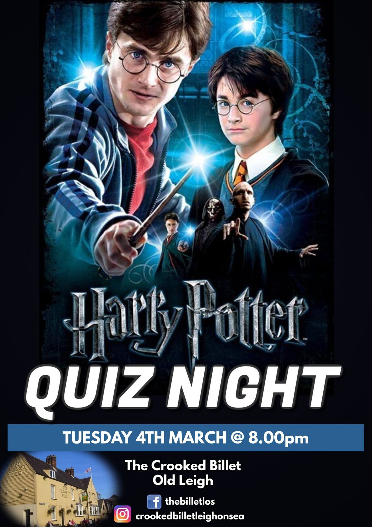 The Crooked Billet Harry Potter Themed Quiz